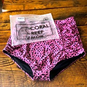 NWT High Waist Swim Bottoms
